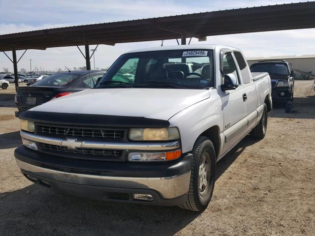 1GCEC19T5XZ116784 - 1999 CHEVROLET SILVERADO WHITE photo 2