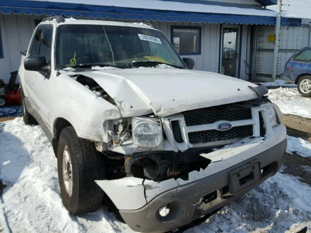 1FMZU77E41UA52758 - 2001 FORD EXPLORER S WHITE photo 1