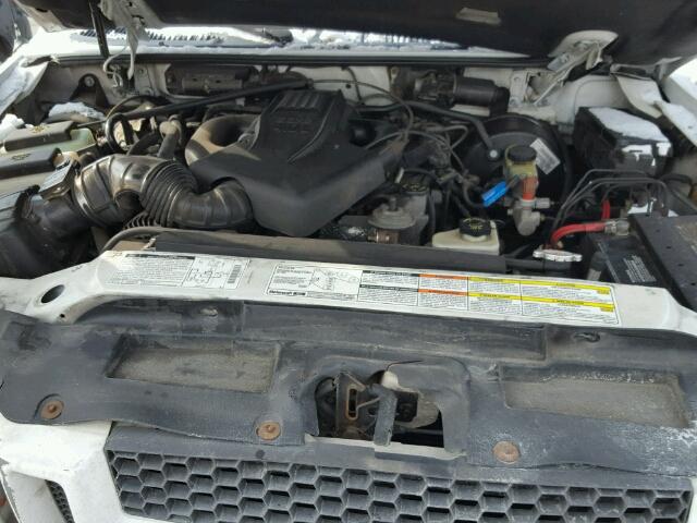 1FMZU77E41UA52758 - 2001 FORD EXPLORER S WHITE photo 7