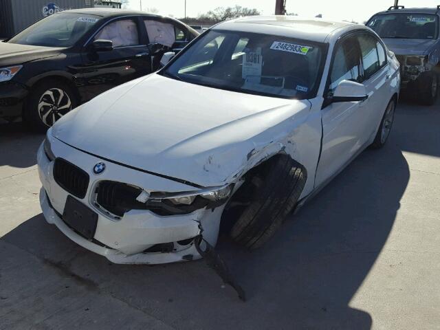 WBA3B1G5XFNT64451 - 2015 BMW 320 I WHITE photo 2