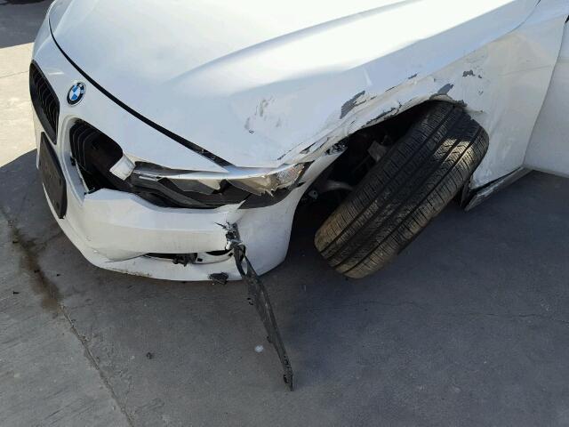 WBA3B1G5XFNT64451 - 2015 BMW 320 I WHITE photo 9