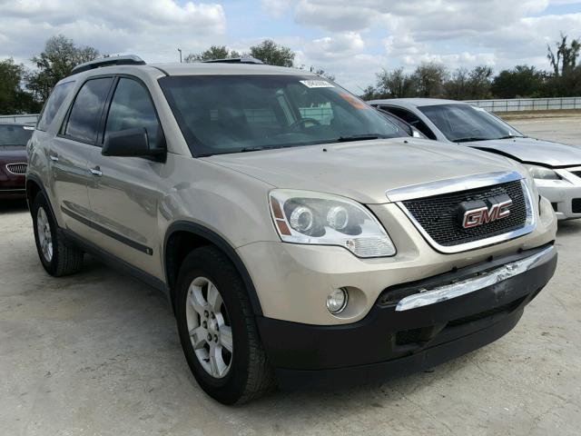 1GKER13DX9J191731 - 2009 GMC ACADIA SLE BEIGE photo 1