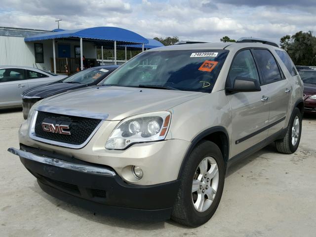 1GKER13DX9J191731 - 2009 GMC ACADIA SLE BEIGE photo 2