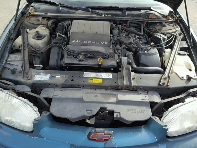 2G1WX12X3V9223225 - 1997 CHEVROLET MONTE CARL მწვანე ფოტო 7