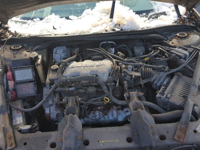 2G1WF55E529218060 - 2002 CHEVROLET IMPALA GRAY photo 7