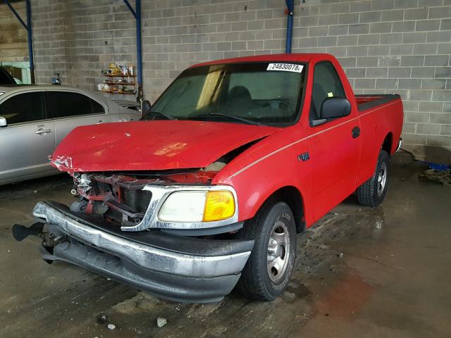 2FTRF17284CA39498 - 2004 FORD F-150 HERI RED photo 2