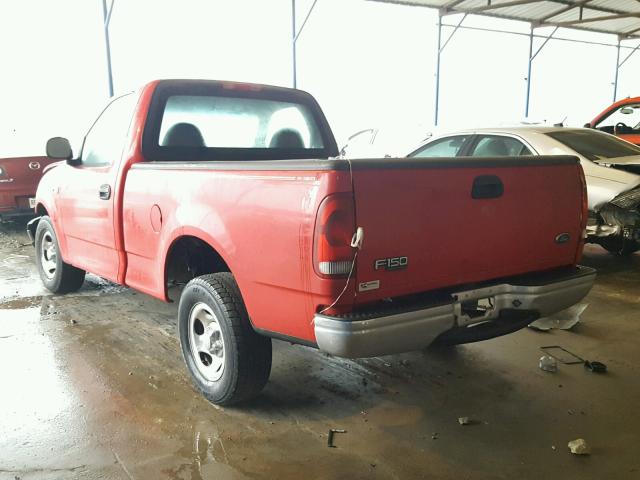 2FTRF17284CA39498 - 2004 FORD F-150 HERI RED photo 3