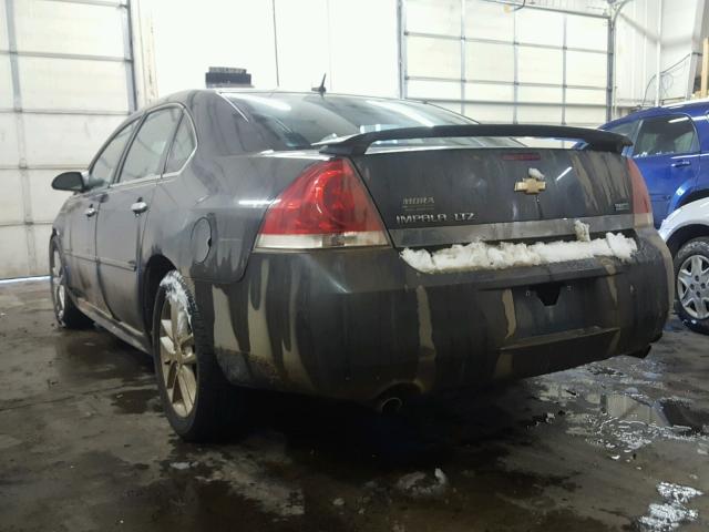 2G1WC5EM2A1244791 - 2010 CHEVROLET IMPALA LTZ GRAY photo 3