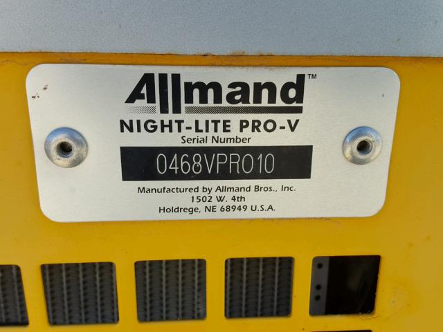 0468VPR010 - 2010 ALMD MAXI-HEAT YELLOW photo 10