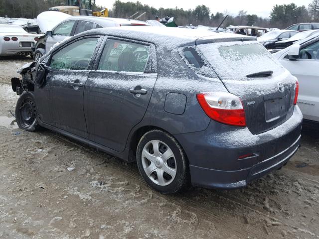 2T1KU4EE6AC532241 - 2010 TOYOTA COROLLA MA GRAY photo 3