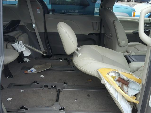 5TDDK3DC9FS099117 - 2015 TOYOTA SIENNA XLE TAN photo 6