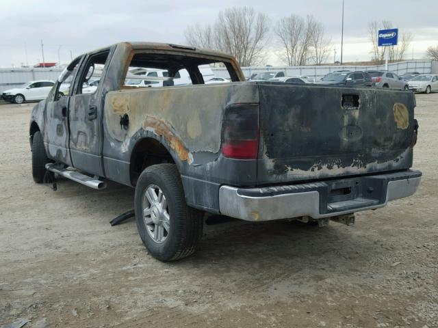 1FTRW14W06FB69046 - 2006 FORD F150 SUPER BURN photo 3