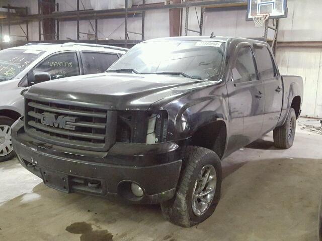 2GTEK133481283997 - 2008 GMC SIERRA K15 BLACK photo 2