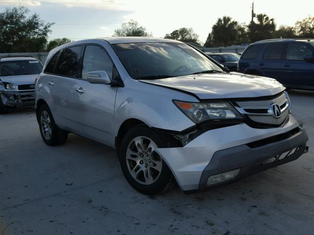 2HNYD28267H517862 - 2007 ACURA MDX SILVER photo 1