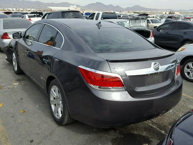 1G4GB5ER2CF262807 - 2012 BUICK LACROSSE C GRAY photo 3