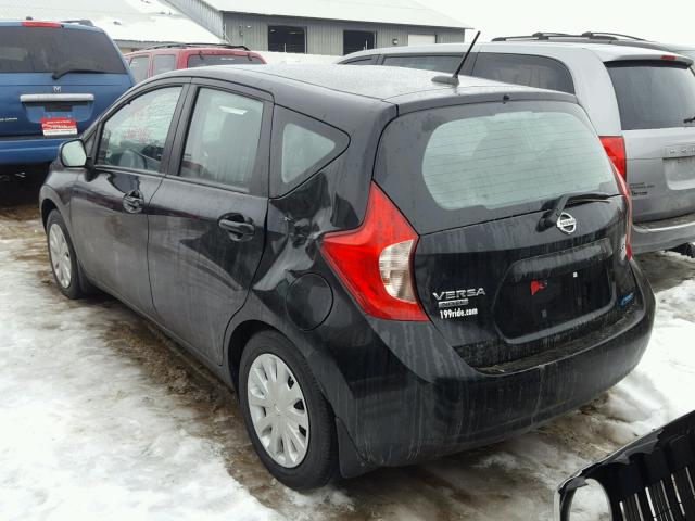 3N1CE2CP1EL404246 - 2014 NISSAN VERSA NOTE BLACK photo 3