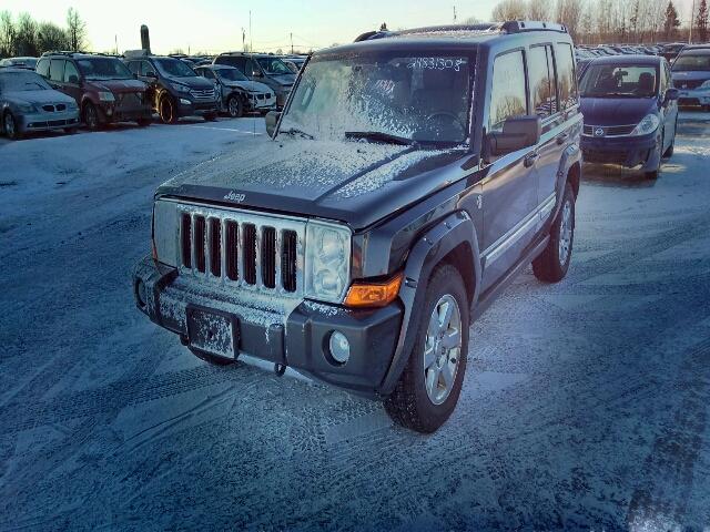1J8HG58266C170297 - 2006 JEEP COMMANDER ნაცრისფერი ფოტო 2