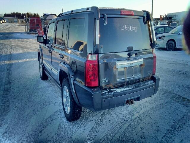 1J8HG58266C170297 - 2006 JEEP COMMANDER ნაცრისფერი ფოტო 3