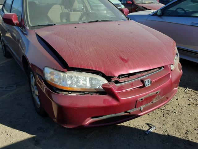 JHMCG6698YC011855 - 2000 HONDA ACCORD SE RED photo 9