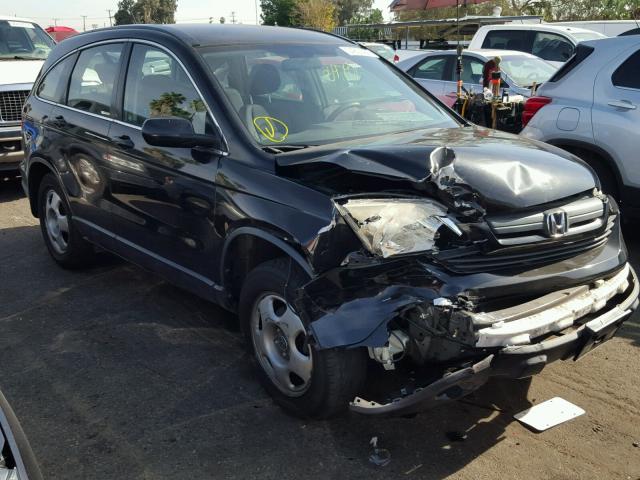 JHLRE38359C009753 - 2009 HONDA CR-V LX BLACK photo 1