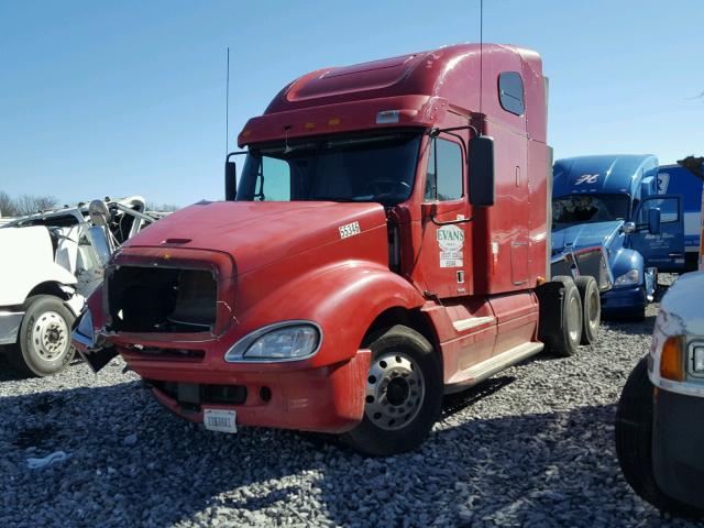 1FUJA6CV07LX20461 - 2007 FREIGHTLINER CONVENTION RED photo 2