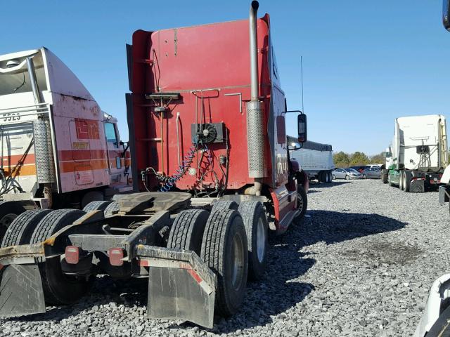 1FUJA6CV07LX20461 - 2007 FREIGHTLINER CONVENTION RED photo 4