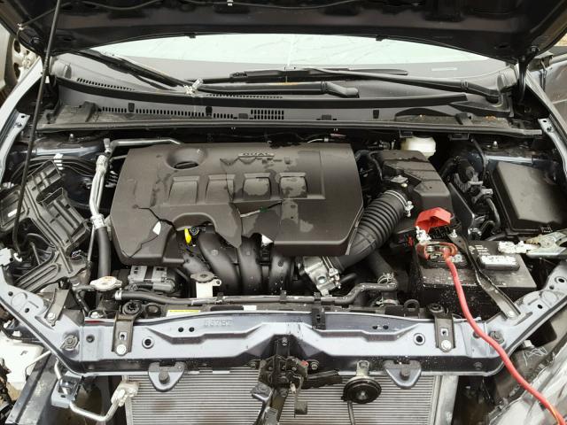 2T1BURHE0JC025604 - 2018 TOYOTA COROLLA L GRAY photo 7