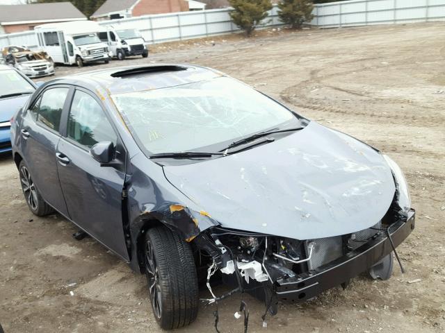 2T1BURHE0JC025604 - 2018 TOYOTA COROLLA L GRAY photo 9