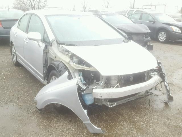 2HGFA1F96AH514100 - 2010 HONDA CIVIC EXL SILVER photo 1