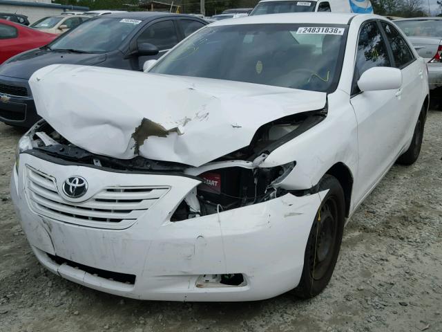 4T1BE46K99U920320 - 2009 TOYOTA CAMRY BASE WHITE photo 2