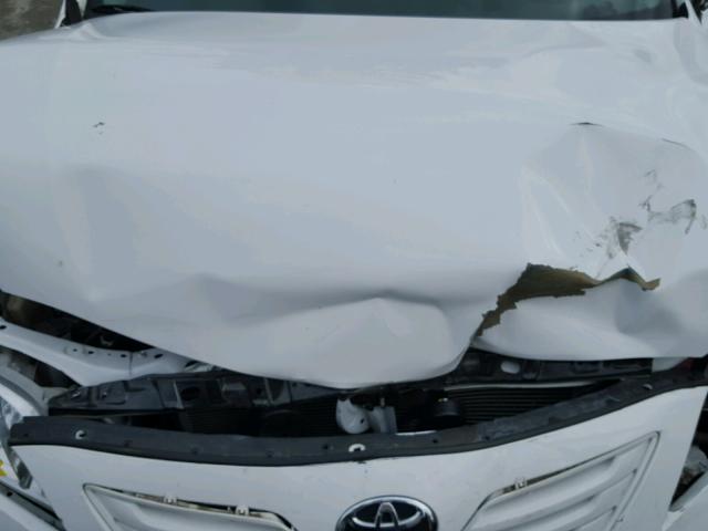 4T1BE46K99U920320 - 2009 TOYOTA CAMRY BASE WHITE photo 7