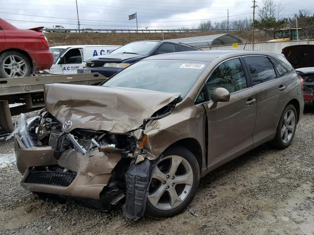 4T3BK3BB1BU046860 - 2011 TOYOTA VENZA BASE BROWN photo 2