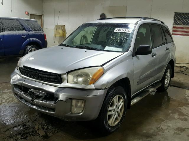 JTEHH20V226015114 - 2002 TOYOTA RAV4 SILVER photo 2