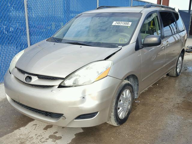 5TDZA23C76S503231 - 2006 TOYOTA SIENNA CE TAN photo 2