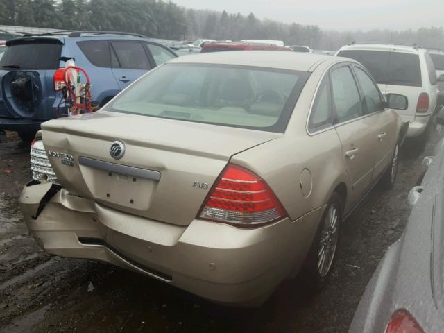 1MEHM43106G605248 - 2006 MERCURY MONTEGO PR 金色 照片 4