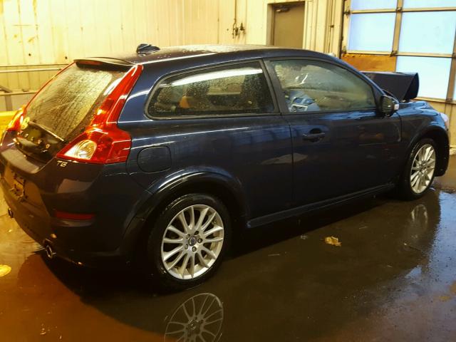 YV1672MK0C2269874 - 2012 VOLVO C30 T5 BLUE photo 4