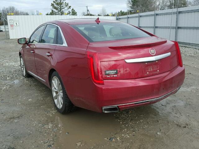 2G61M5S33E9219175 - 2014 CADILLAC XTS LUXURY RED photo 3