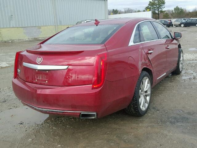 2G61M5S33E9219175 - 2014 CADILLAC XTS LUXURY RED photo 4