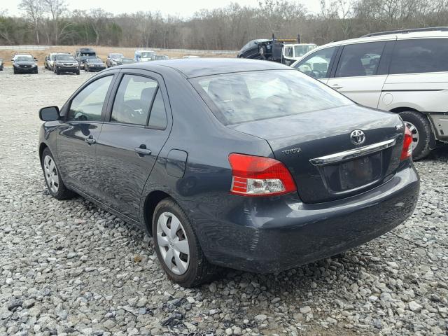 JTDBT903384041127 - 2008 TOYOTA YARIS GRAY photo 3