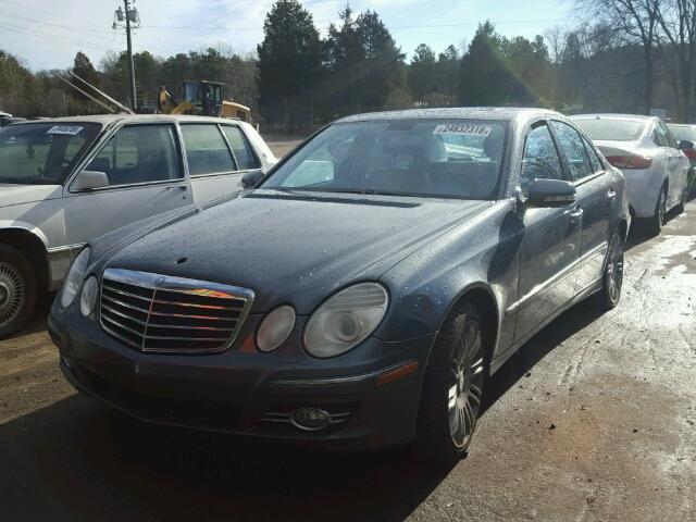 WDBUF87X98B258100 - 2008 MERCEDES-BENZ E 350 4MAT GRAY photo 2