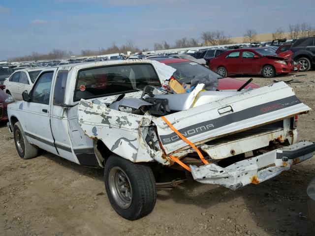 1GTCS19Z3N8512570 - 1992 GMC SONOMA WHITE photo 9