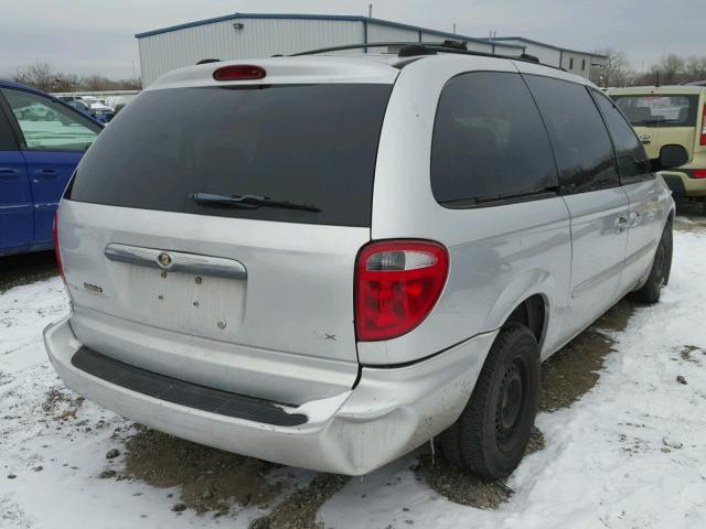 2C4GP44383R210801 - 2003 CHRYSLER TOWN & COU SILVER photo 4