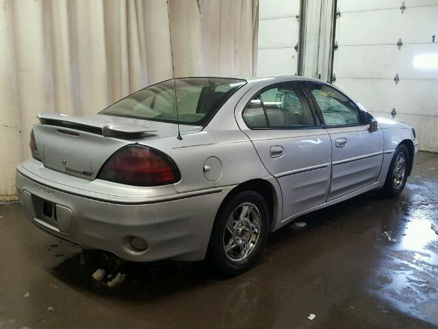 1G2NW52E54M650875 - 2004 PONTIAC GRAND AM G SILVER photo 4