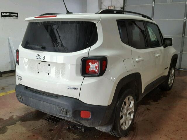 ZACCJBBT8FPC10622 - 2015 JEEP RENEGADE L WHITE photo 4