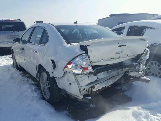 2G1WC5E36C1216678 - 2012 CHEVROLET IMPALA LTZ WHITE photo 3