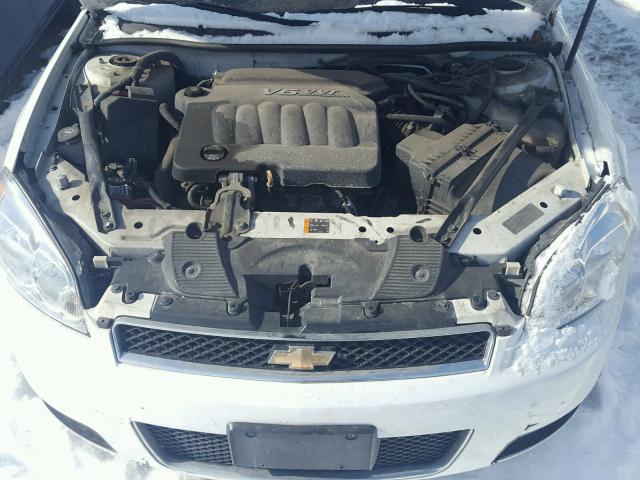 2G1WC5E36C1216678 - 2012 CHEVROLET IMPALA LTZ WHITE photo 7