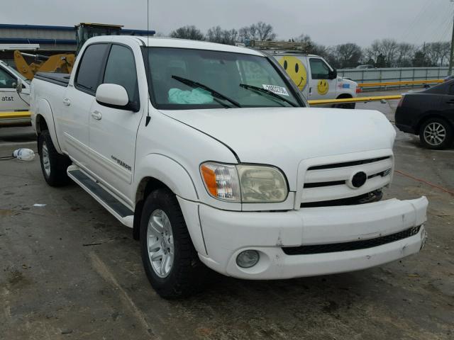 5TBDT48116S518453 - 2006 TOYOTA TUNDRA DOU WHITE photo 1