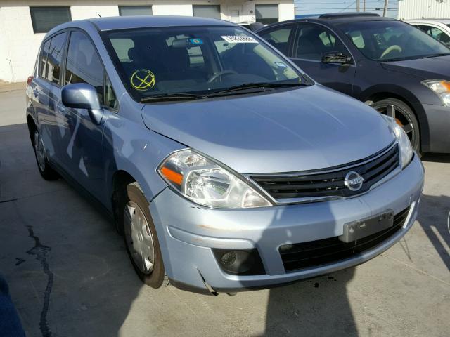 3N1BC1CP2AL418453 - 2010 NISSAN VERSA S BLUE photo 1