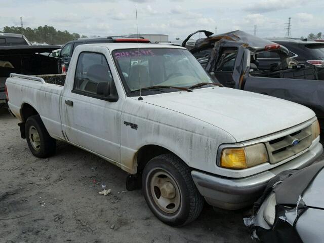 1FTCR10A8VUB81396 - 1997 FORD RANGER WHITE photo 1