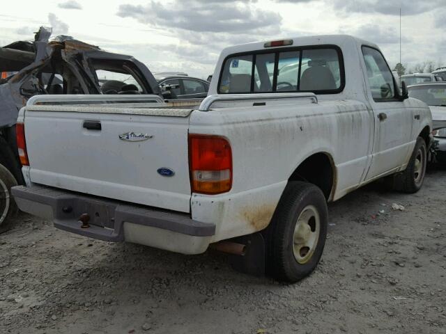 1FTCR10A8VUB81396 - 1997 FORD RANGER WHITE photo 4